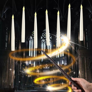 Cross-border Explosions Remote Control Electronic Candle Lamp Holiday Decorative Candle Christmas Atmosphere Suspension Candle Lamp in stock