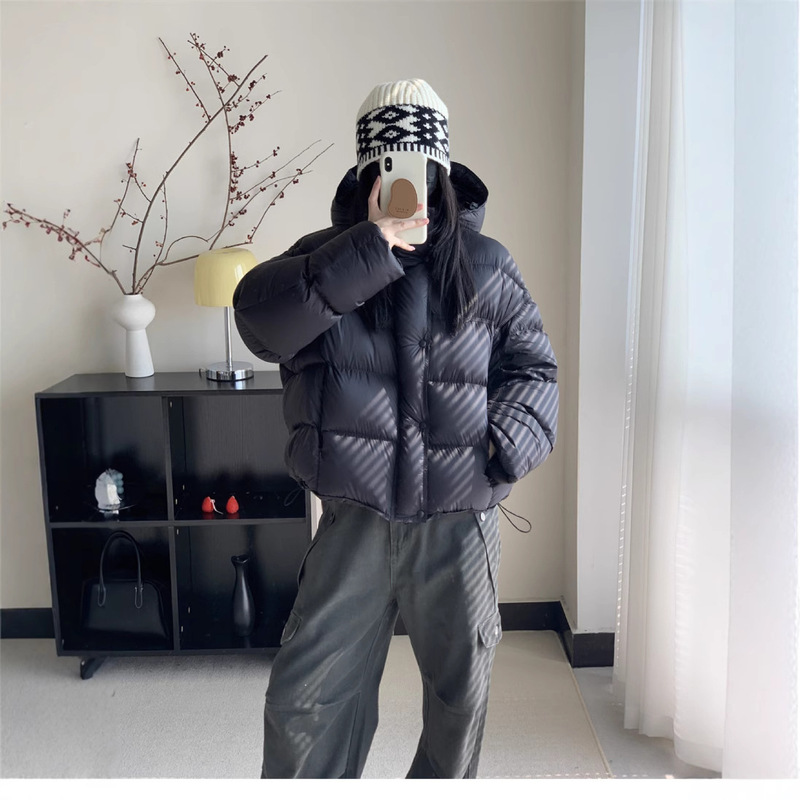 (Three-Dimensional Tailoring Puffer Jacket Retail Price over 1000) New National Standard down Jacket for Women, 90% White Duck Down, Thickened Short Style