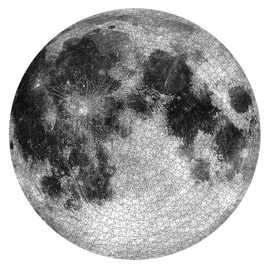 十二星座拼图1000片成人高难度月球地球纸质地狱一千块成年减压