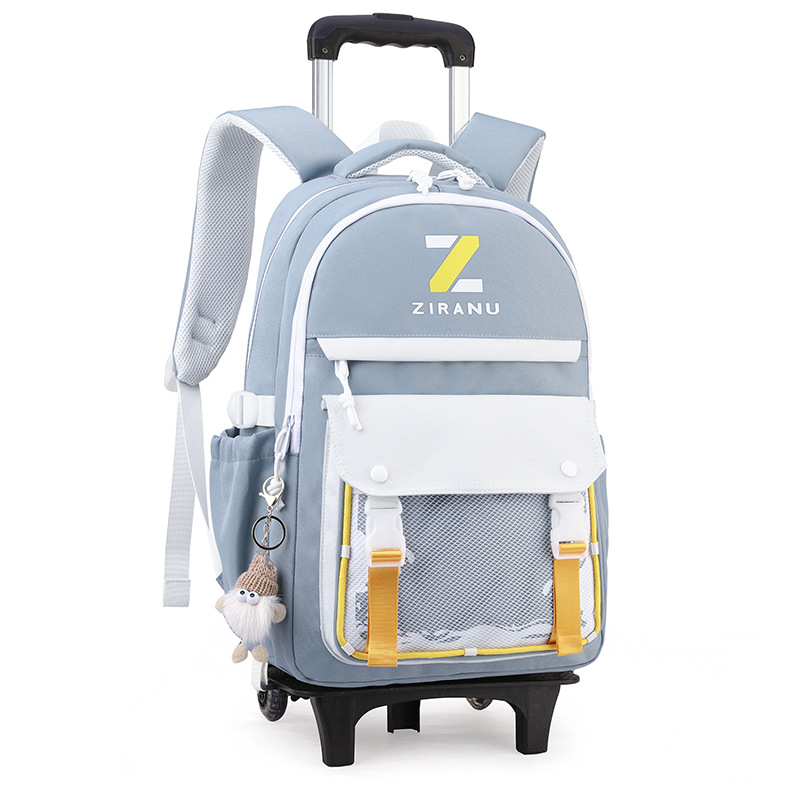 Mochila de pescado natural de gran capacidad para estudiantes de secundaria que escaleran escaleras en venta transfronteriza para estudiantes de primaria.