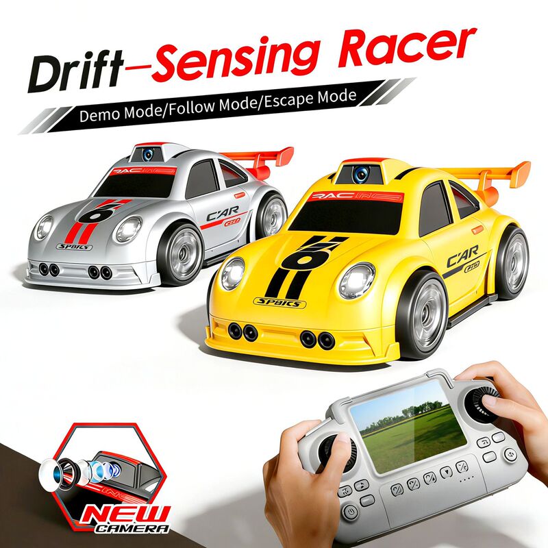 Mini Rc Remote Control Car with 480P Hd Camera, Drifting, Photo-Taking, Sound and Light Features, Cross-Border Wholesale, Boys' Toy Car