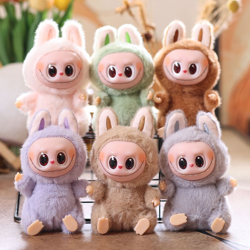 かわいいビニールウサギペンダントぬいぐるみ人形ウサギバッグペンダントキーホルダー人形人形|undefined