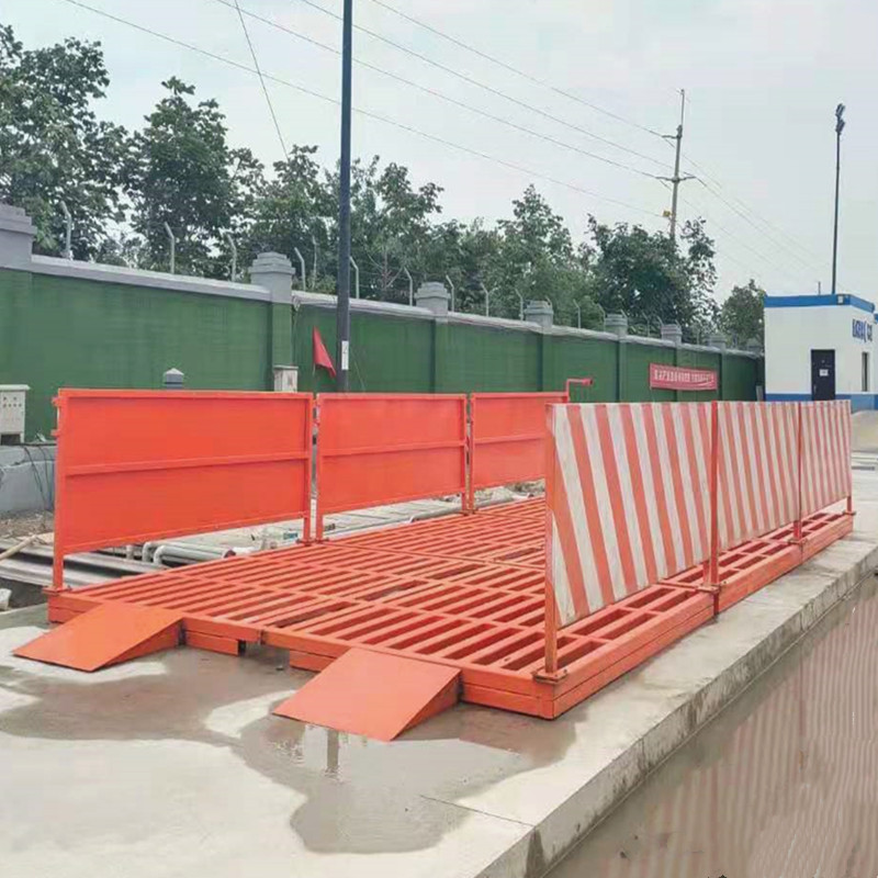 鲁鸿免基础 建筑工地洗轮机 工程车辆洗车机 全自动车辆冲洗设备