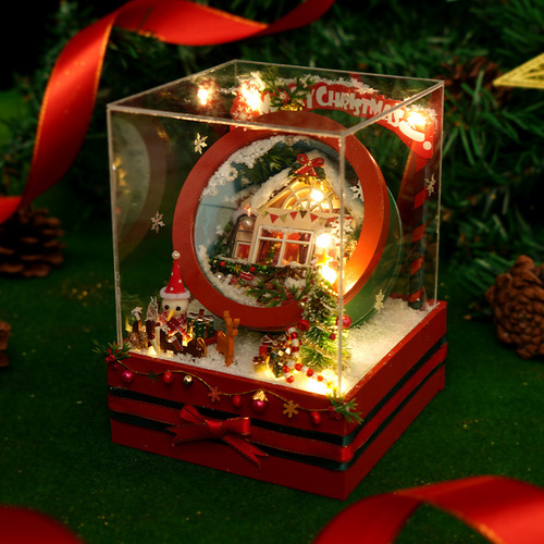 Sky-Gift DIY House Wholesale Christmas Gift Handmade Model Creative Garden and House