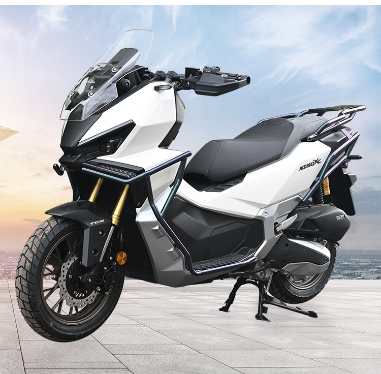 Suitable for the modification of the front and rear exhaust pipe bumpers, rear rack, and windshield of the Sundiro Honda NS150XC