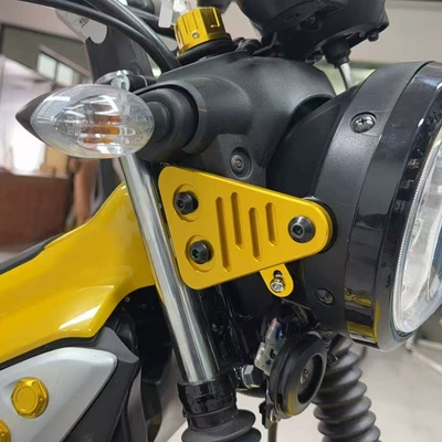 Motorcycle frame: shade steering lampshade