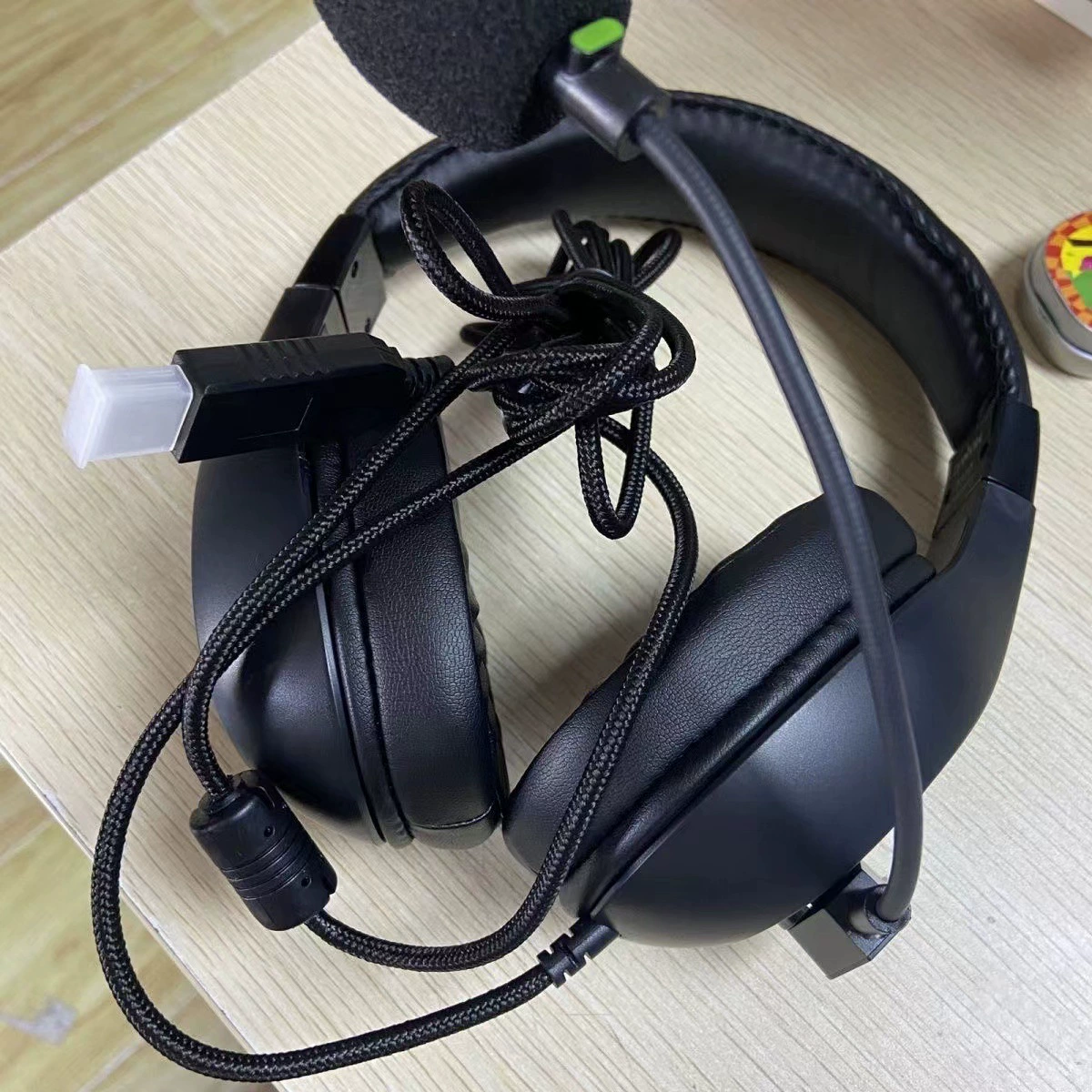 Электронная музыка/ D310 тест на английском языке для начальной и средней школы, наушники обучения, USB звуковая карта, шумоподавление, микрофон, оптовая продажа