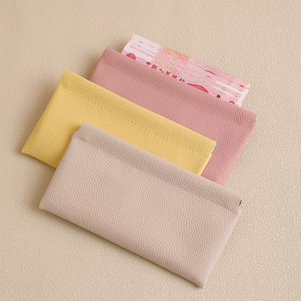 Pu Shrapnel Bag Automatic Closing Storage Bag Data Cable Headphone Storage Bag Mini Portable Lipstick Bag Coin Purse