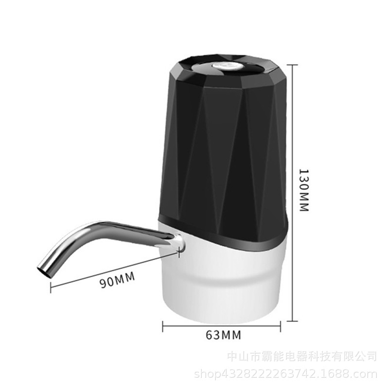 供桶装水抽水器电动USB充电家用迷你小型饮水机 自动上水器压水器