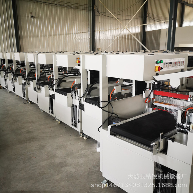 全自动热收缩膜包装机餐具塑封机L型封切机食品套膜热收缩机