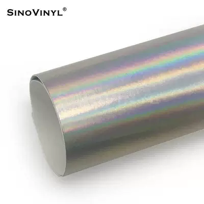 Full Car Wrap Body — Automotive Film - 15218-m-electroplated-laser-matte-silver