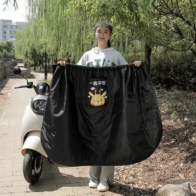 Motorcycle front windshield: Winter Windshield Bike Skirt