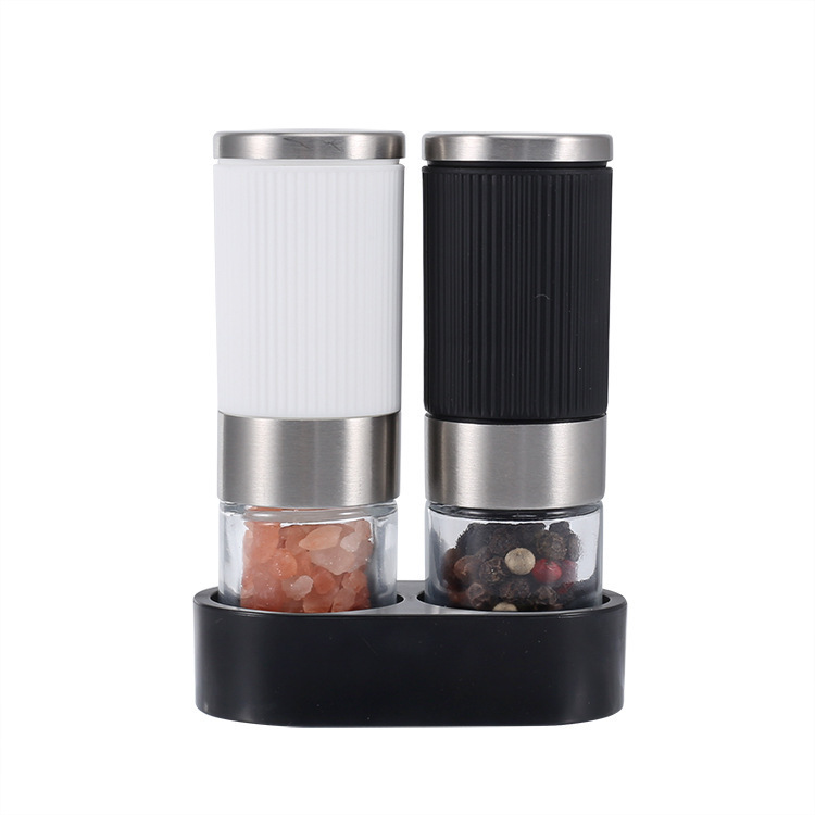 【ポケットmini】研磨太さ調整可能輸出標準食品級プラスチック塩胡椒研磨器セット|undefined