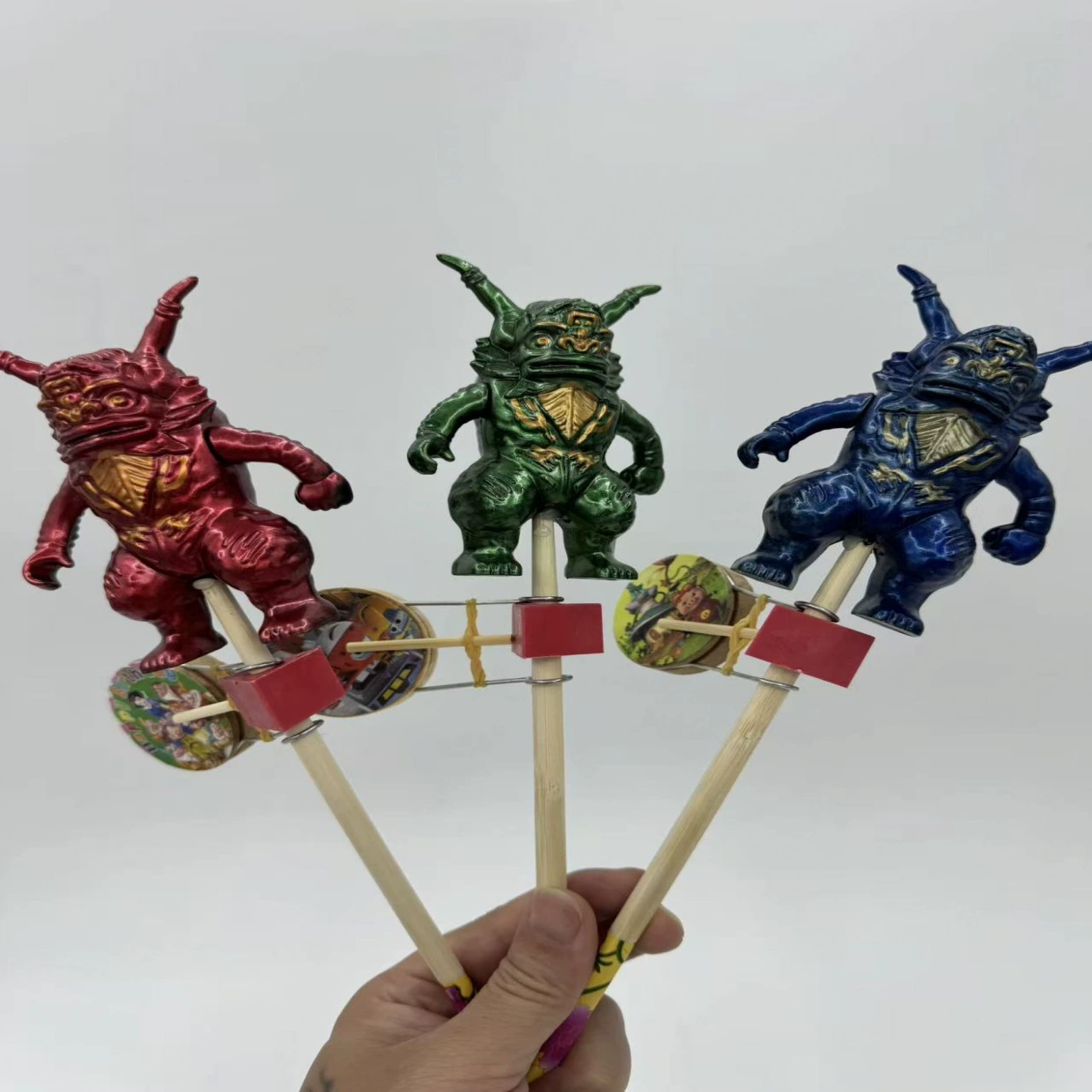 Ультра игрушка, Ультрамэн Тига, монстр, детская качалка, мультяшный рок-н-ролльный барабан
