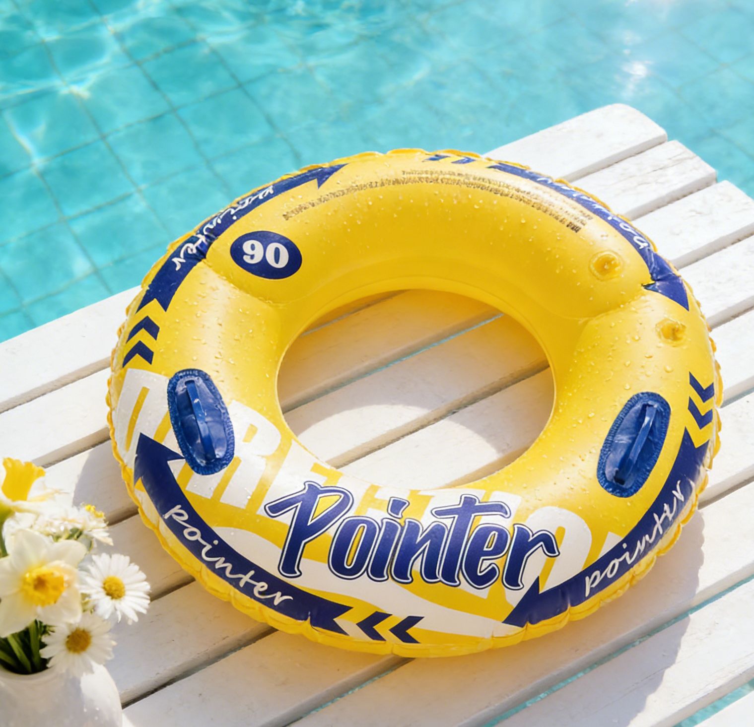Anillo de natación para adultos con bolsas de aire dobles para hombres y mujeres con anillo de salvavidas anti-rollback para principiantes con anillo de flotación inflable en agua