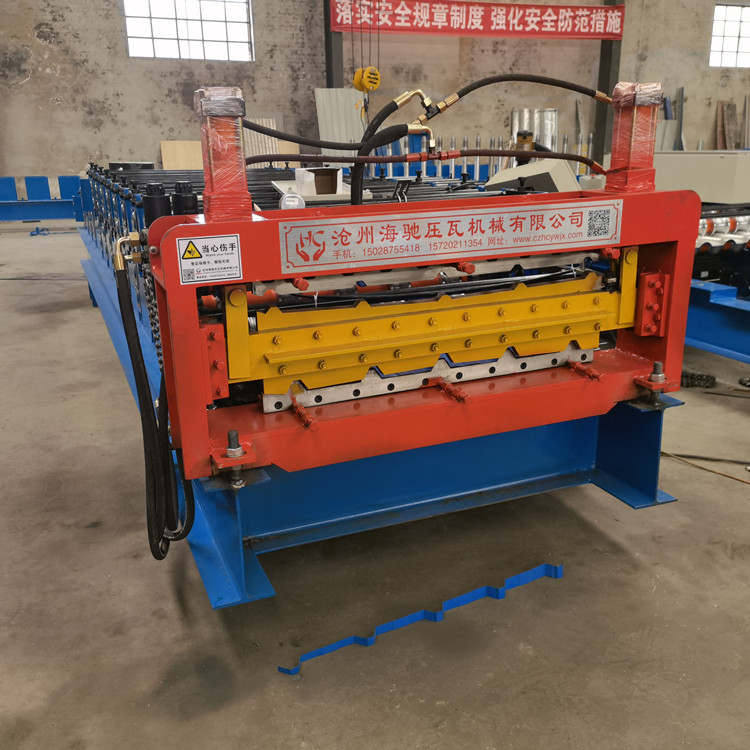 厂家销售新疆加宽840单板机  不锈钢双层压瓦机 彩钢三层冷弯机