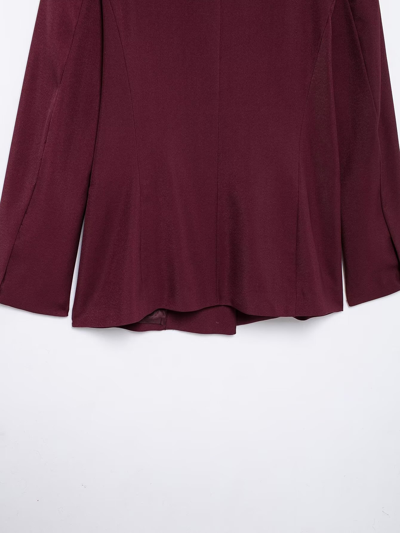 GraceChic 168983-2024 New Women's Fashion European And American Style Ancora Red Double-Breasted + Blazer Pants Set_voghion.com