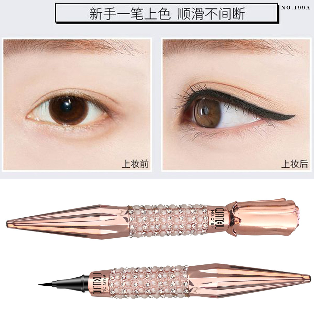 QIANXIU Cross-border Makeup Queen, Scepter non-smudging Eyeliner Liquid Pen, a best-selling product in Europe and America, waterproof and long-lasting eyeliner pen undefined