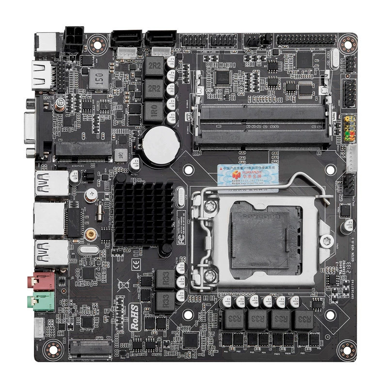 Mini‑ITX материнская плата B250M‑I, LGA1151, поддержка 6/7/8/9 поколений, M.2, 2×SATA3, Wi‑Fi
