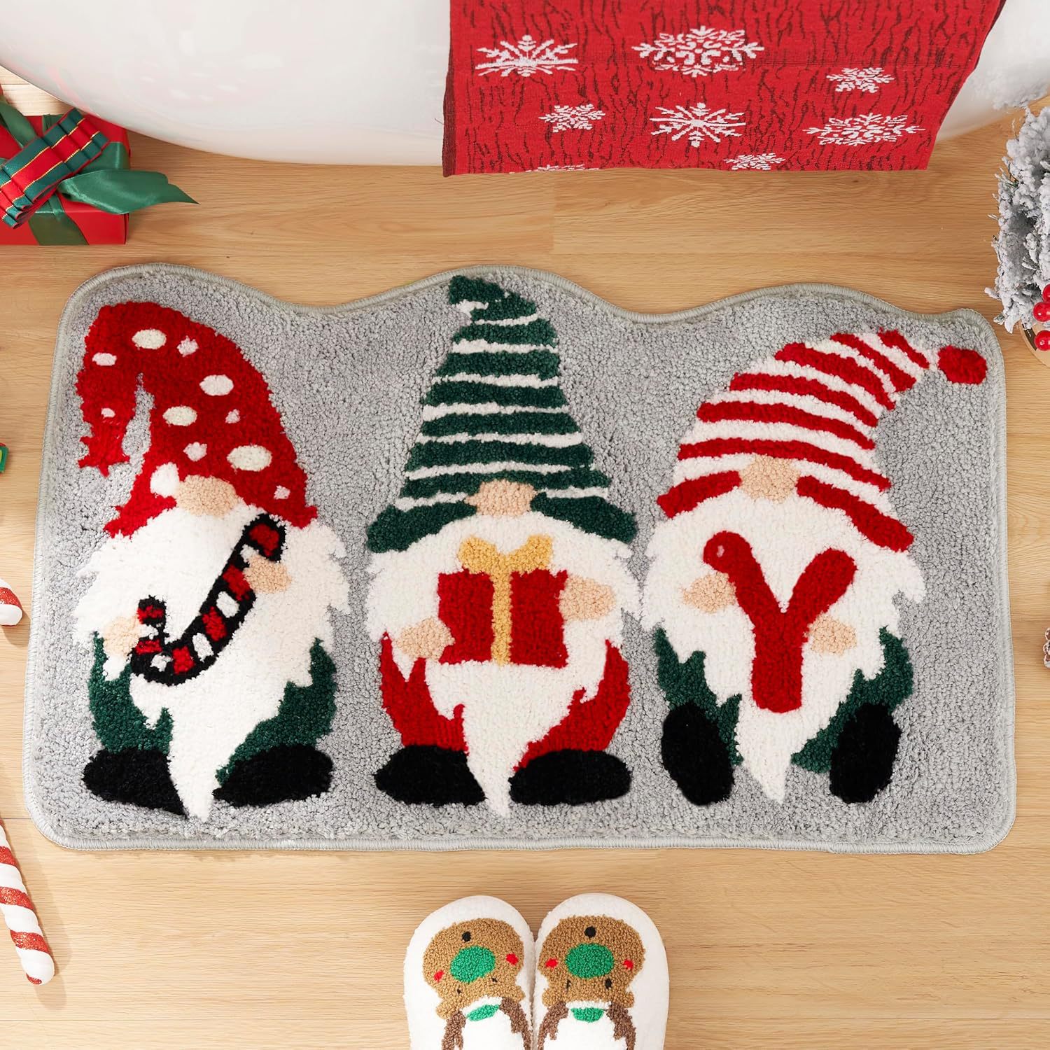 Amazon Imitation Cashmere Plush Christmas Holiday Carpet for Home and Bathroom, Cute Autumn Pumpkin Car Floor Mat, Dropshipping