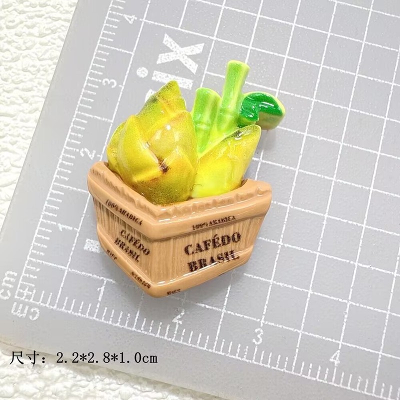 漫画竹パンダ樹脂アクセサリー diy 水カップ収納ボックス携帯電話ケース穴キーホルダー電気自動車材料|undefined