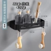 304 thickened black single-layer square frame (no need for punching glue + punching screw package)