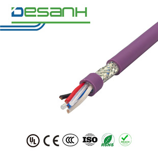 UL20549 2-10 core 6-26AWG polyurethane multi-core shielded cable American standard certification factory direct sales