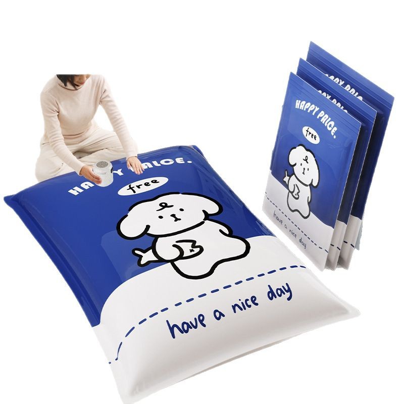 Invierno vacío bolsa de almacenamiento colcha almacenar artefactos bolsa de vacío ropa bolsa de compresión espesa ropa especial para el hogar