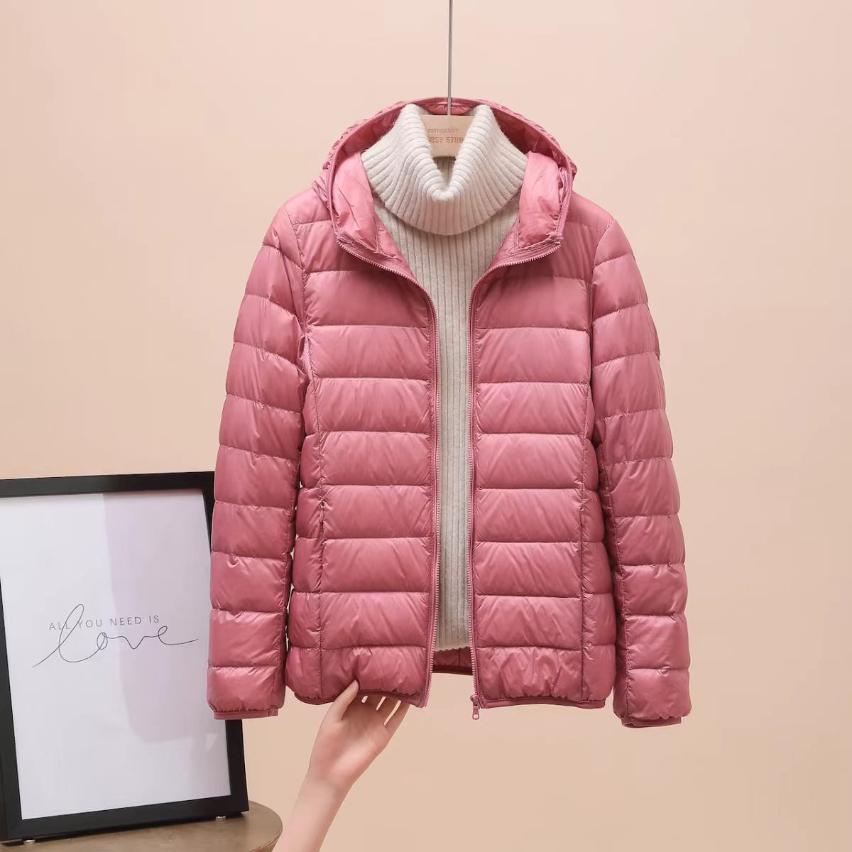 핑크 (후드)