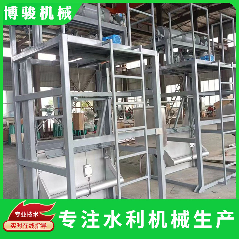 供应钢丝绳格栅 钢丝绳牵引式格栅 河道污水处理捞渣设备智能