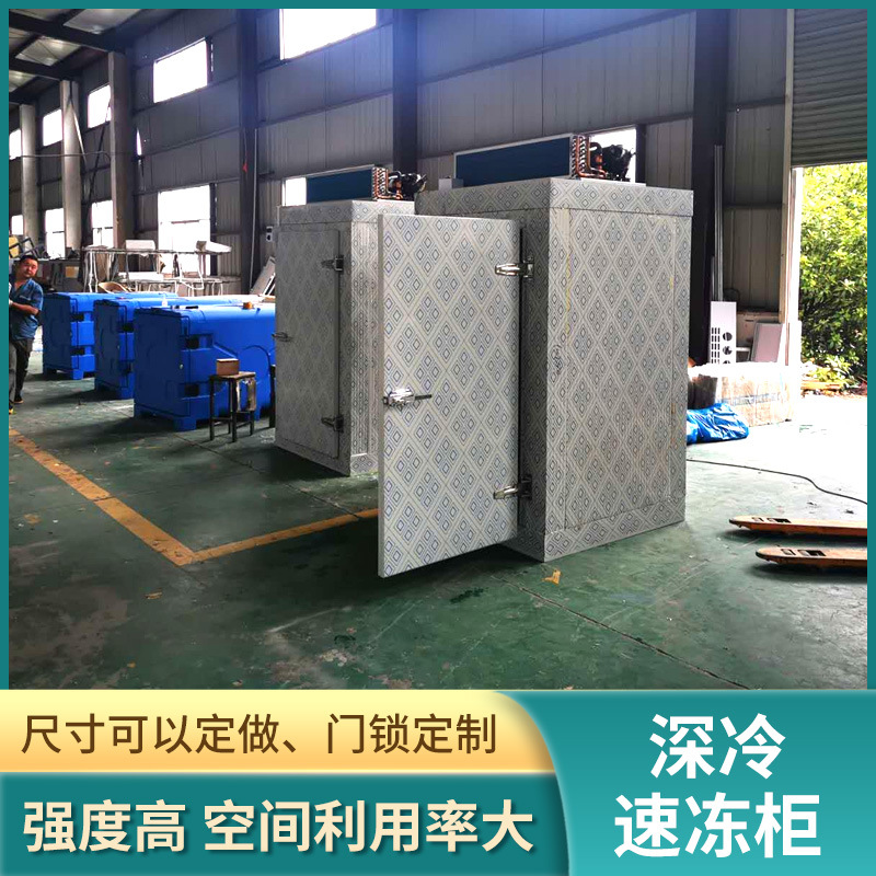 供应零下40度深冷速冻柜急速冷冻食品超低温速冻冷链周转箱