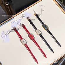 跨境TS爆款虞书欣同款天家芳心小美人石英女款爆款方形手表