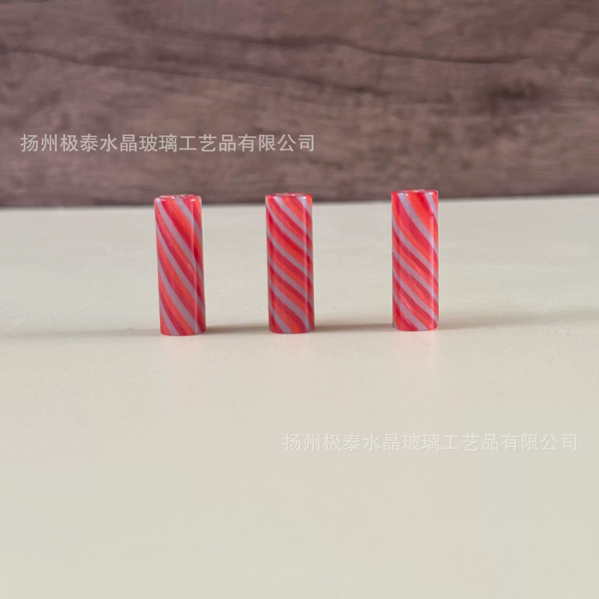 加工批发彩色条纹透明多孔7孔9孔螺纹玻璃烟嘴
