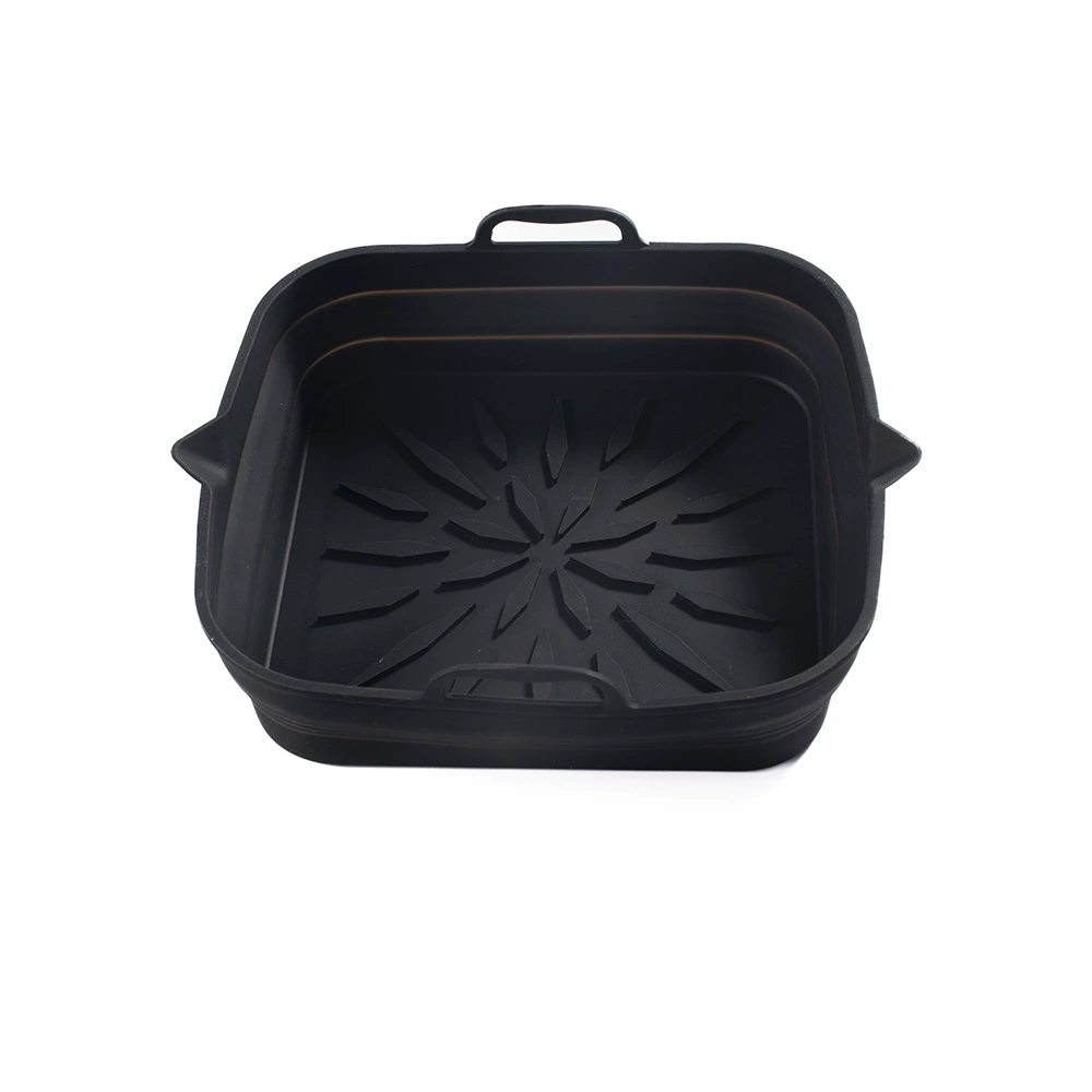 Round square rectangular foldable food silicone