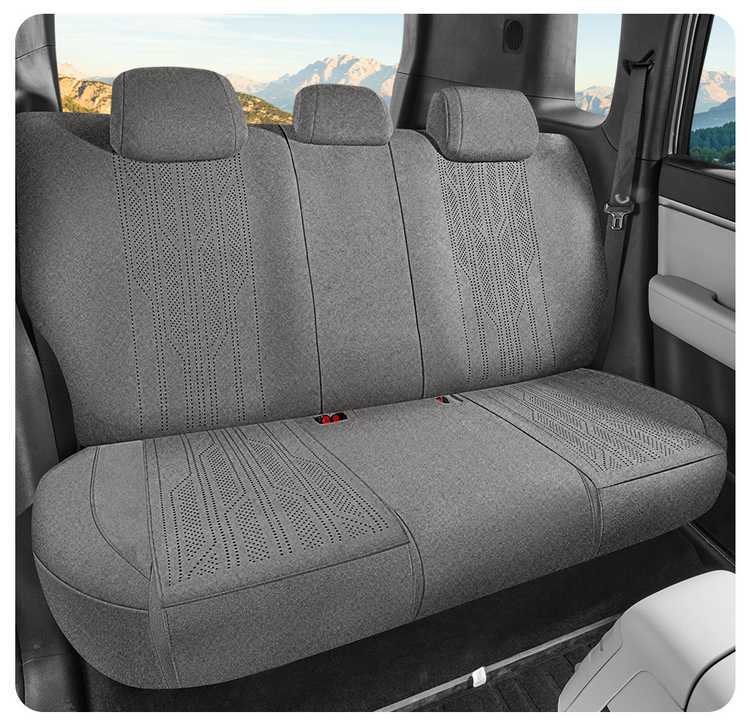 26 Types of Fang Cheng Bao Titanium 3 Rams Special Car Seat Cushions, Universal for All Seasons, Semi-Covered Perforated Breathable Seat Covers