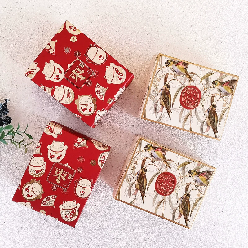 Раннее рождение Такако Свадебная коробка Свадебный конфета Бийи Шуанфэй Упаковка Свадебная коробка Свадебный подарок