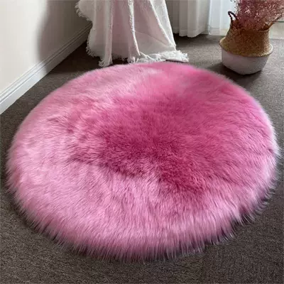 Car Carpet | No-Wash Red Carpet Visual - pink-5050cm-square