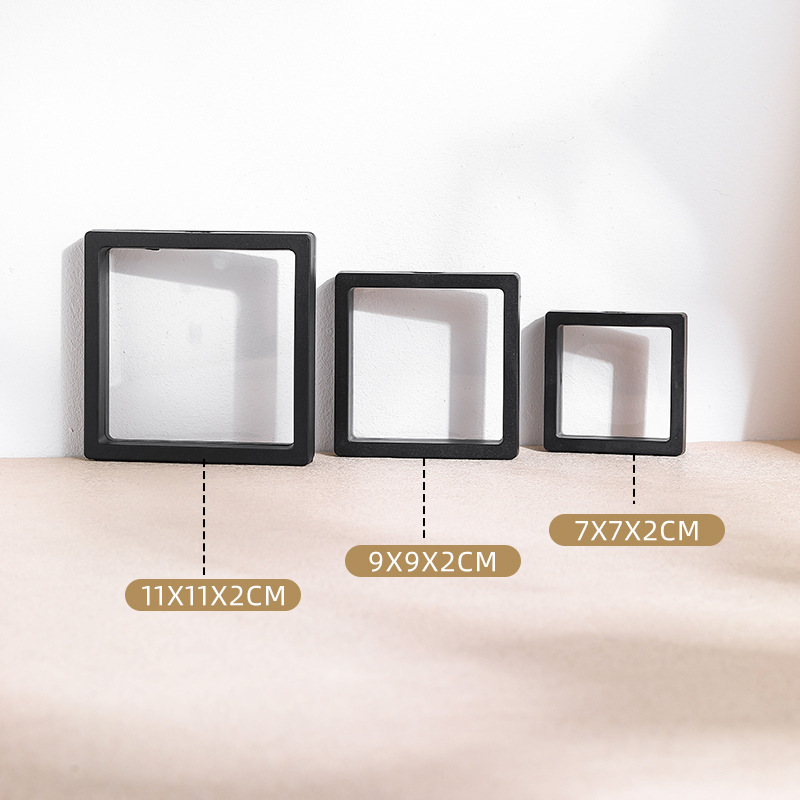 Black suspension box; 7*7*2cm (inner box size)