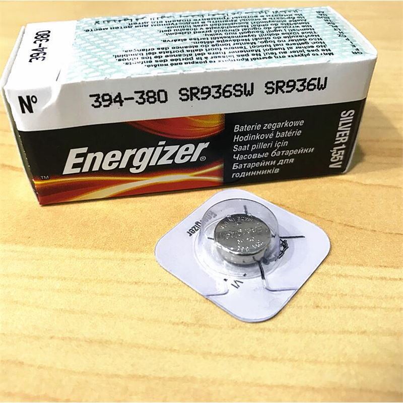 美国ENERGIZER劲量纽扣电池 394 380 SR936SW SR936W手表电池