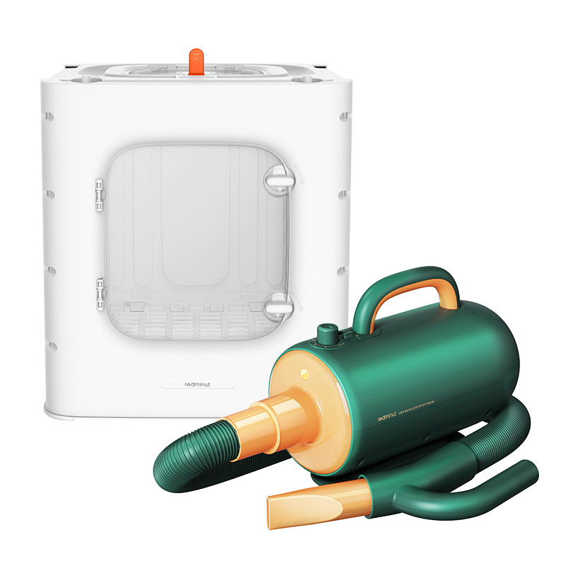 Drying Box + MINI Edition Blower Machine Green-Third Gear Temperature Adjustment