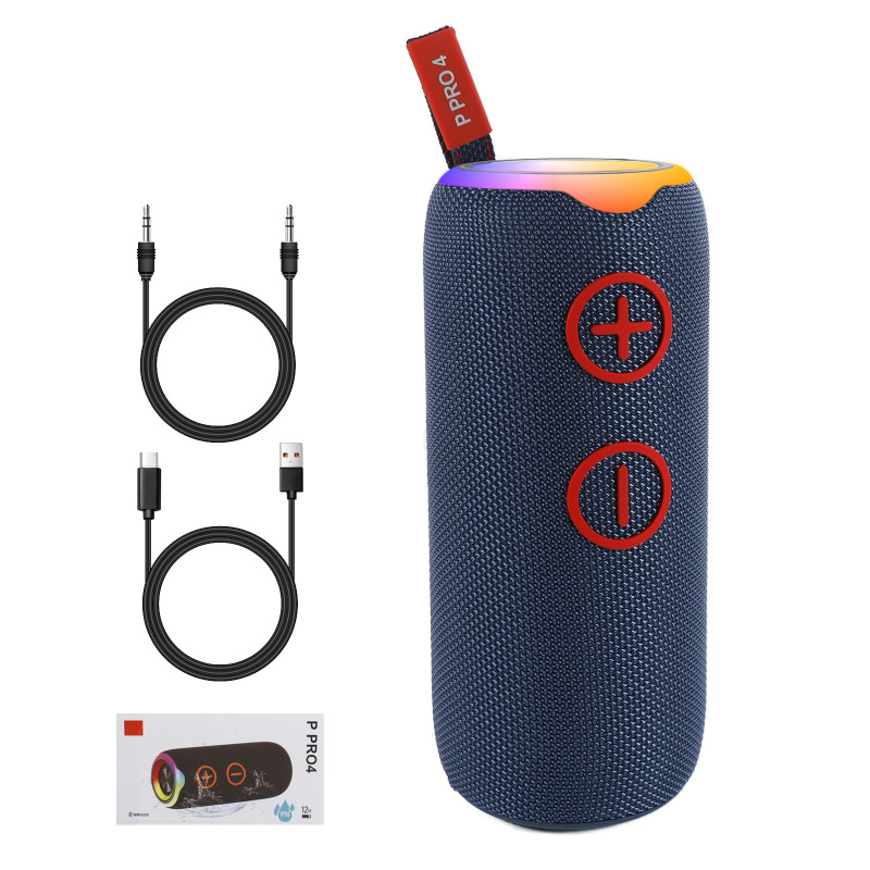 国境を越えた外国貿易の新しい P PRO4 ホット販売ポータブルワイヤレス Bluetooth スピーカー屋外超低音防水小型スピーカー|undefined