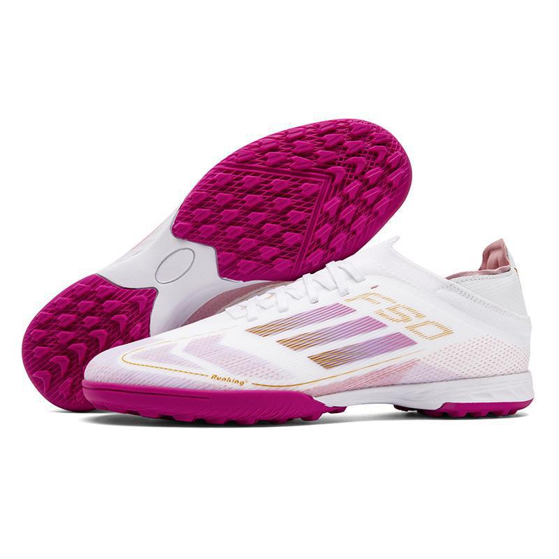 Zapatillas de Fútbol de Corte Bajo de TPU y KPU Transpirables para Césped Natural y Artificial