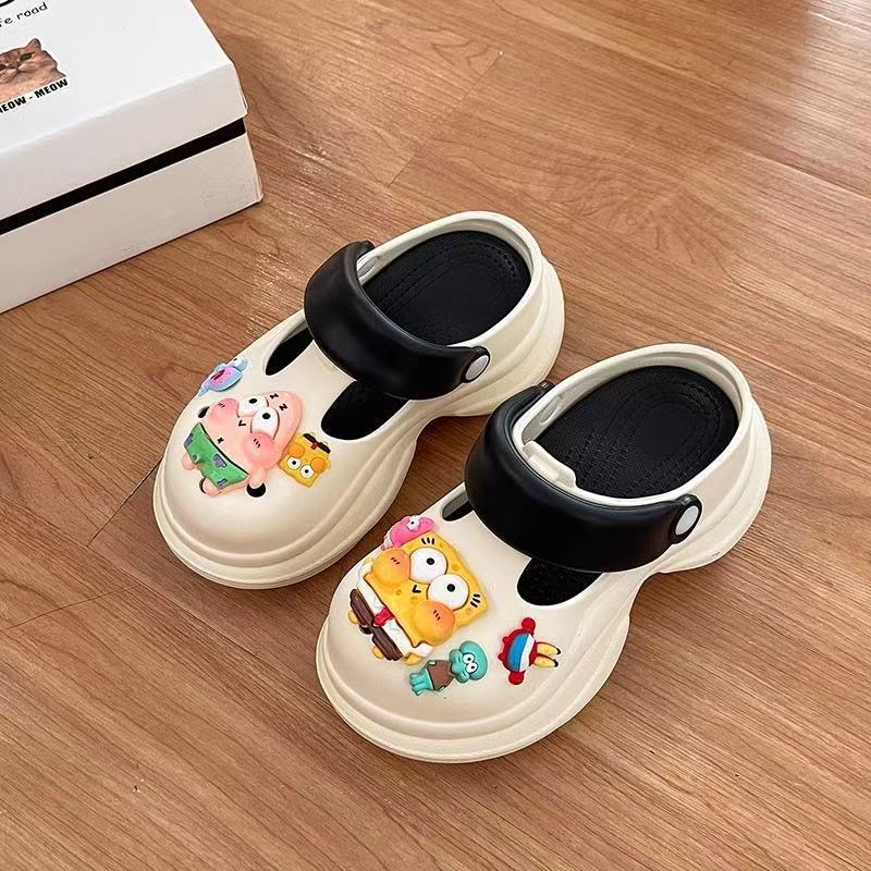 작은 허리 블랙 [플랫 스펀지]