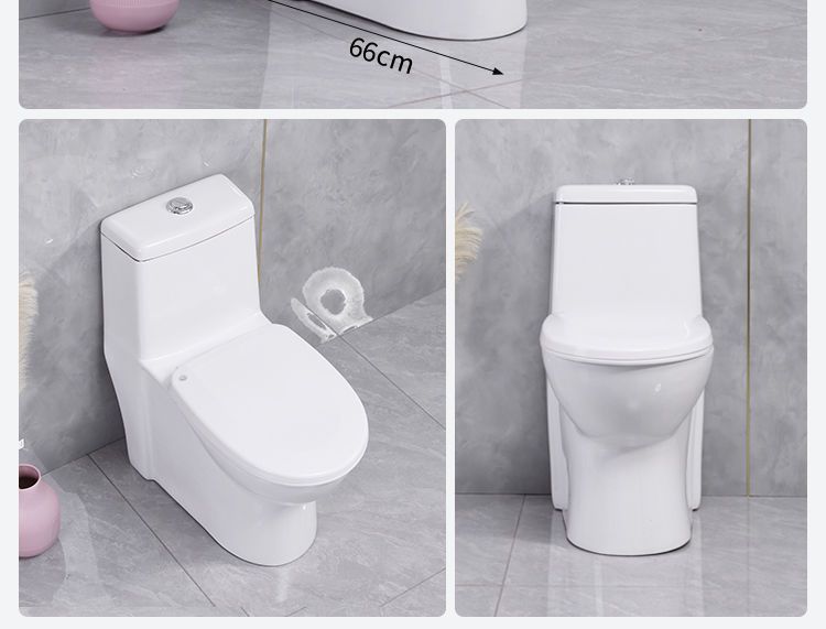 A new type of large-diameter adult toilet with a super vortex siphon ceramic water-saving, odor-proof and water-saving design for rental housing undefined