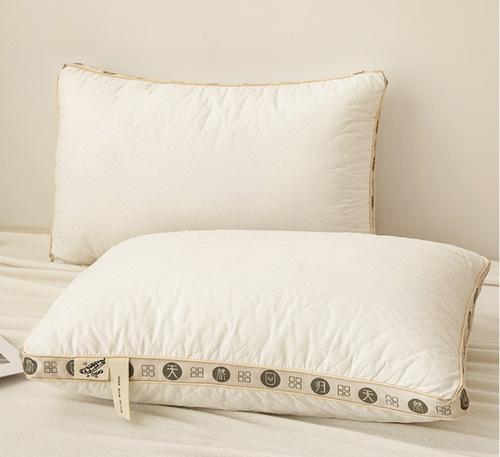 Cotton Soybean Pillow Hotel Pillow Core Non-Collapse Sleep Student Home Adult Pair Cervical Support Pillow Wholesale Pillow
