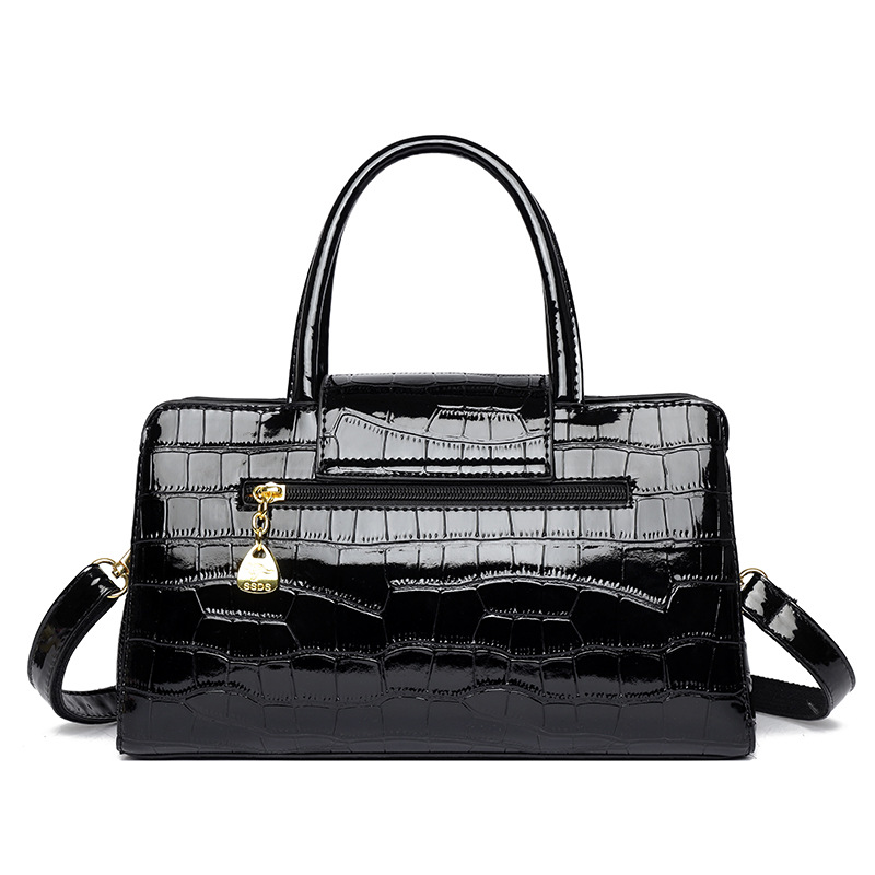 Bolso de Mano de Gran Capacidad para Mujer, Bolso de Hombro, Bolso Tote de Moda Europea y Americana, Bolso Retro para Mujer, Venta al por Mayor, Nuevo Estilo 2024