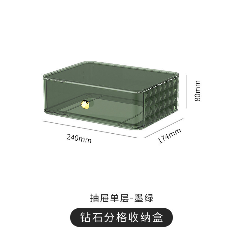 化粧品収納ボックス防塵透明デスクトップドレッシングテーブル口紅スキンケア製品収納ラック|undefined