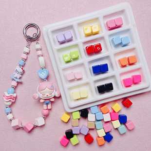 8mm����б��С���K������ɢ��DIY�֙C�耳׿۰�������Ʒ���