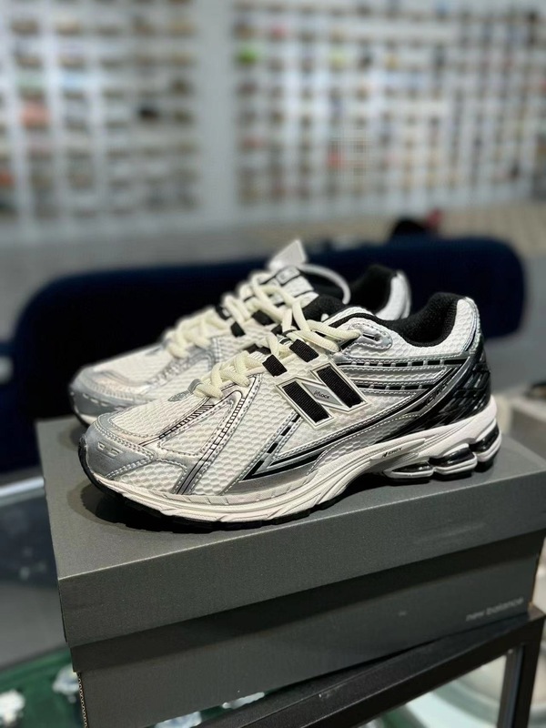 莆田 Haoji は純粋な nb1906 シルバー、シルバー、グレー、ホワイト、グリーン、ネイビーブルー、通気性のあるカジュアルな男性と女性のスポーツシューズです。|undefined