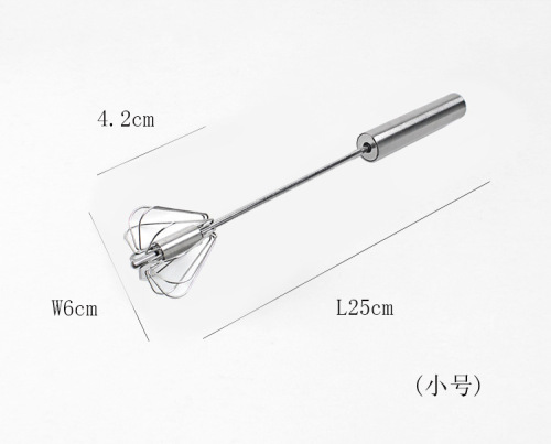 批发 不锈钢半自动打蛋器 手动按压式打蛋器 奶油搅拌器 烘焙工具